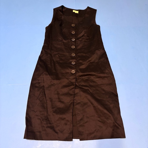 The Limited Dresses & Skirts - The Limited Black Sleeveless Button-Down Dress